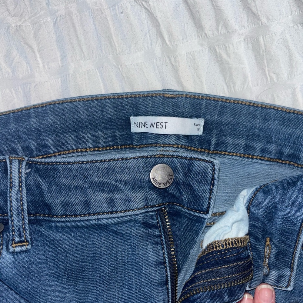 Nine West Women's Denim Flare Jeans